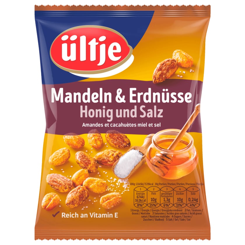 Ültje Mandel-Erdnuss-Mix Honig & Salz 200g